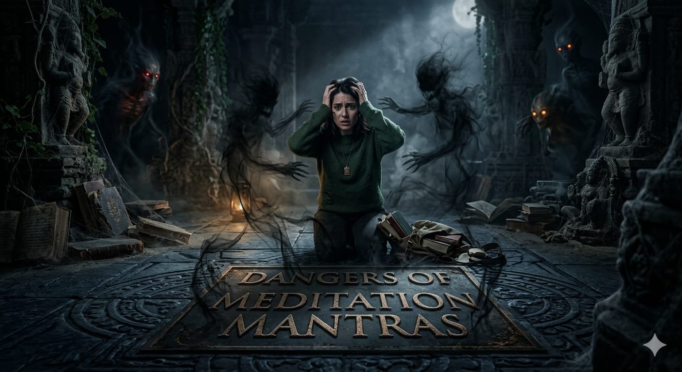 Exploring the hidden dangers of meditation mantras and ancient plasma entities