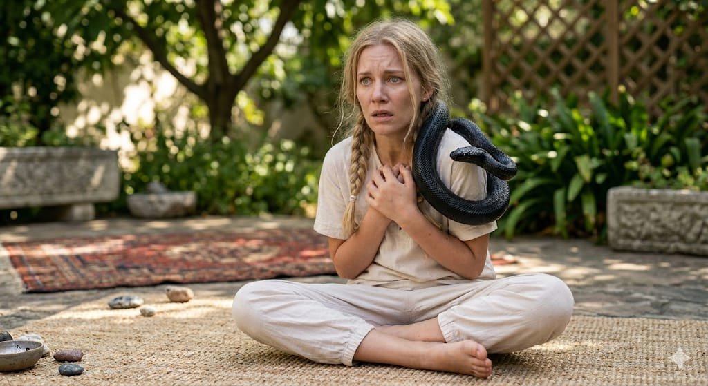 Spirituelle Meditation mit Mantras und die Gefahr der Schlange die im Traum ins Haus kommt