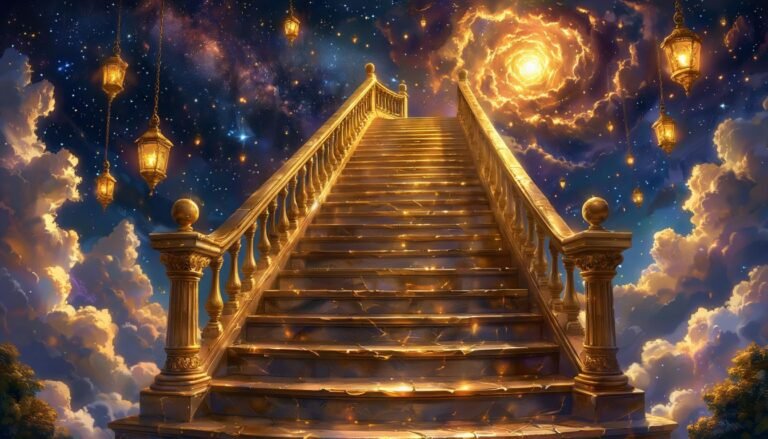 Leiter Treppe traeumen Bedeutung Islam