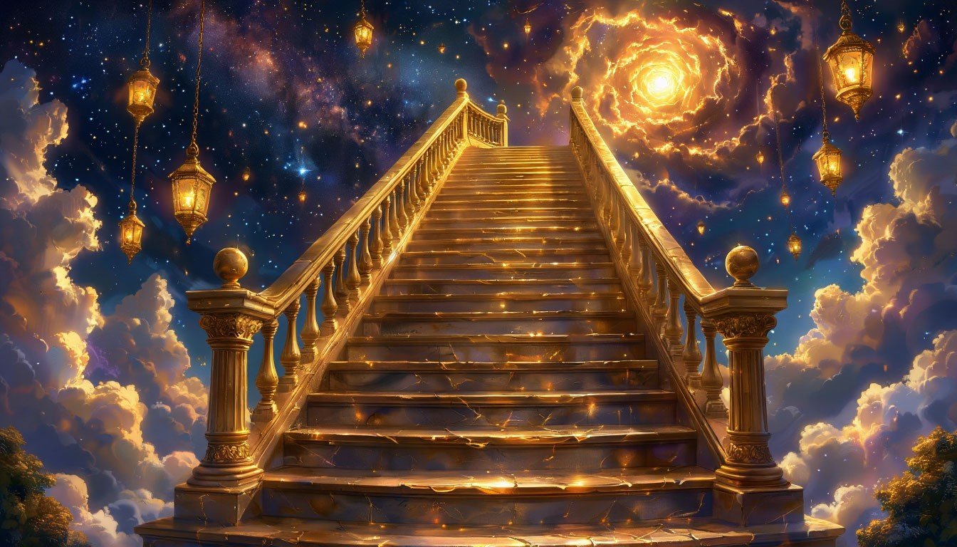 Leiter Treppe traeumen Bedeutung Islam