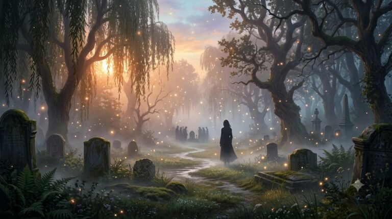attending a funeral in a dream Islam meaning — spiritual symbol of completion, renewal and sacred transition