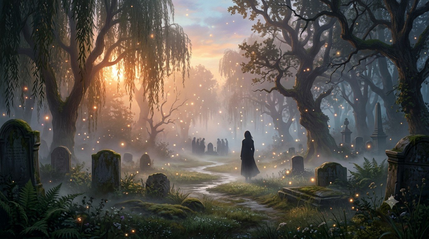attending a funeral in a dream Islam meaning — spiritual symbol of completion, renewal and sacred transition