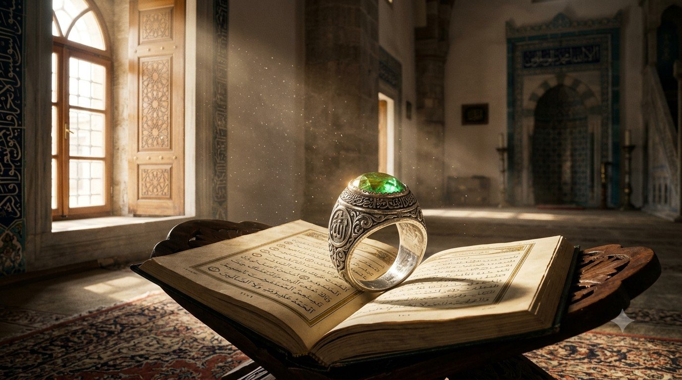 seeing a ring in a dream Islam meaning — spiritual symbol of covenant, authority and sacred commitment