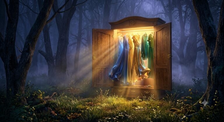 voir des vêtements en rêve signification islam — symbole spirituel d'identité, de réputation et de couverture divine