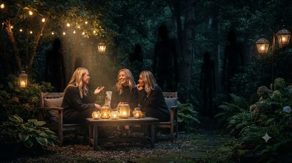 Gossip and negative energy attracting shadow entities`