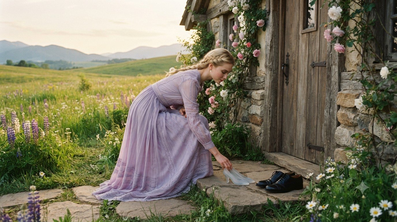 New shoes dream meaning — bride's shoes symbolizing love and new beginnings