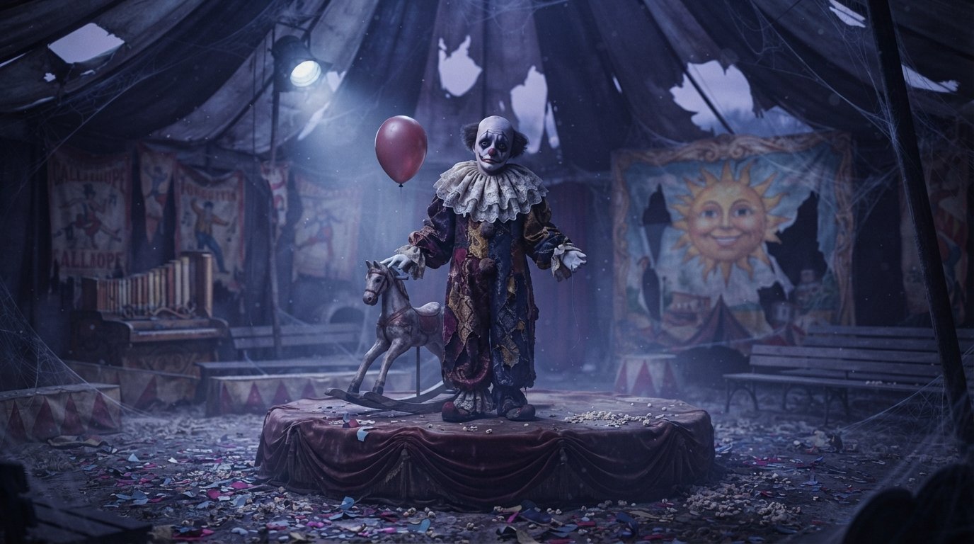 dromen over een clown — symbool van verborgen verdriet en valsheid